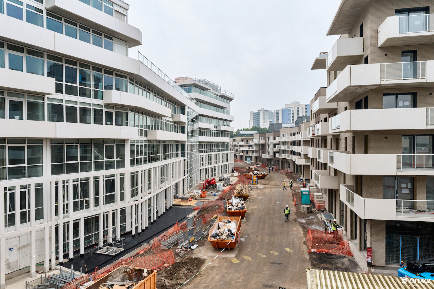 beton bas carbone prega batiment tertiaire