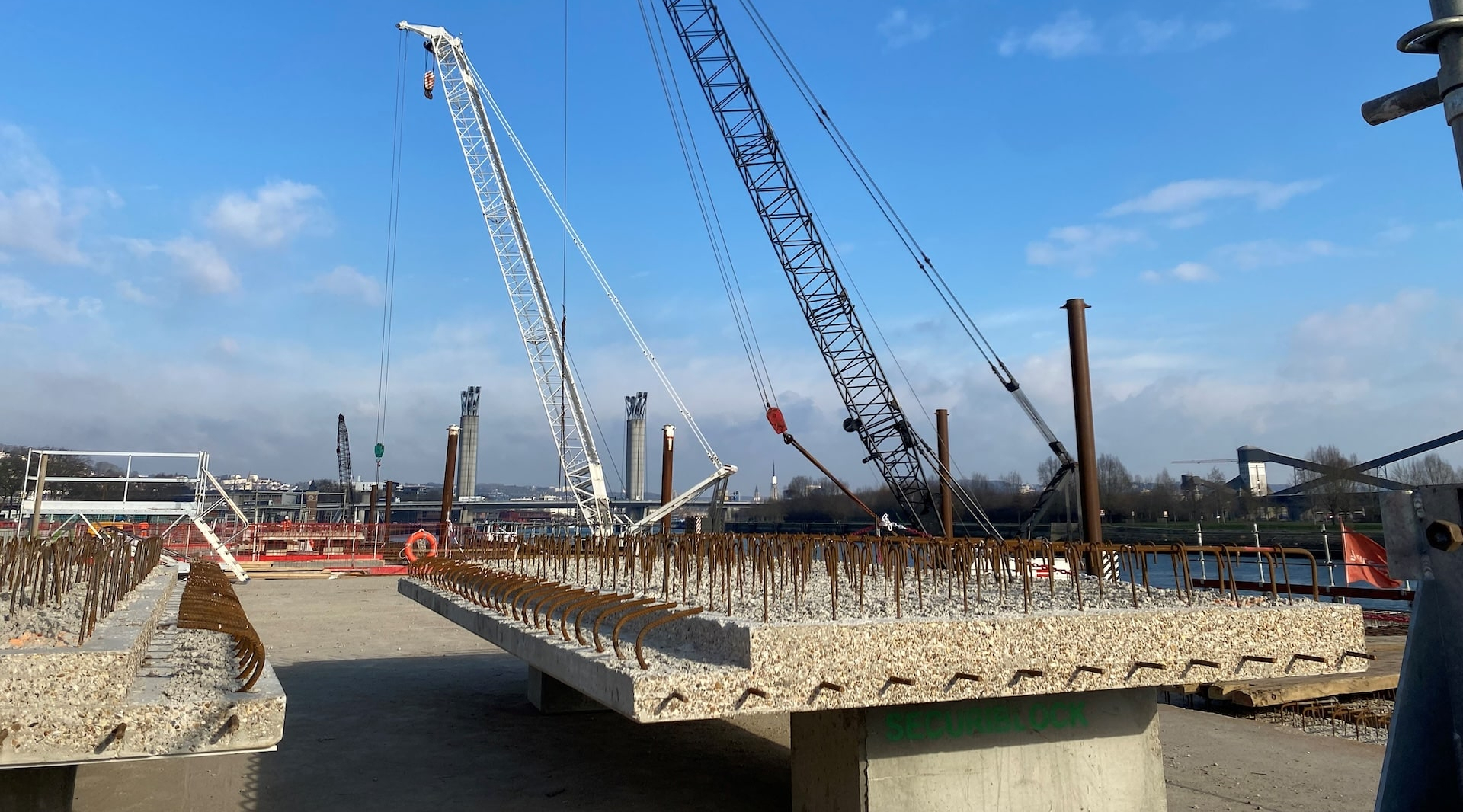 terminal croisiere rouen beton bas carbone prega