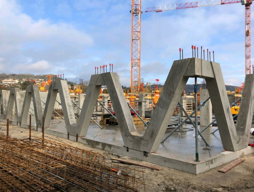 campus rouen beton prega